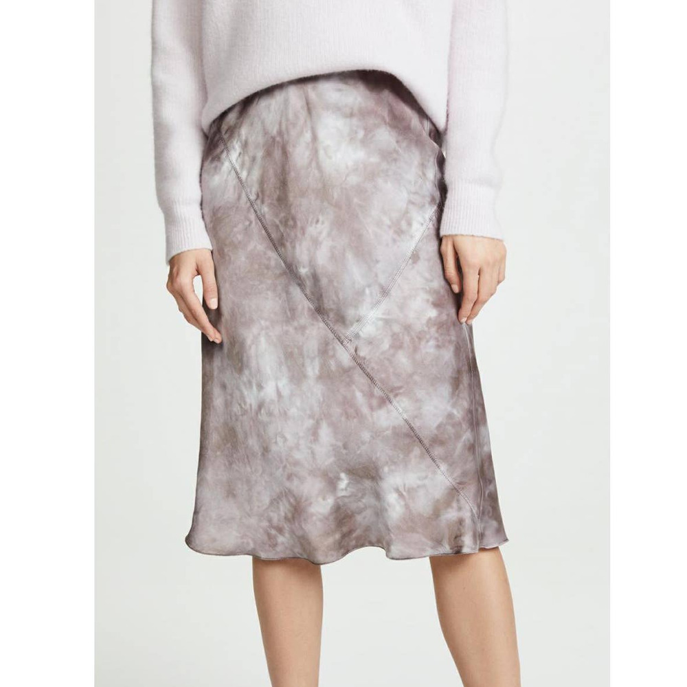 ATM Tie Dye Silk Skirt